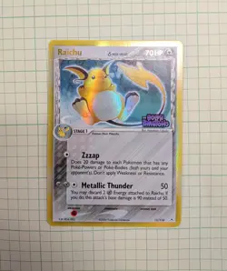 Pokemon TCG Raichu 15/110 ex Holon Phantoms Reverse Holo Stamped NM - Image 1