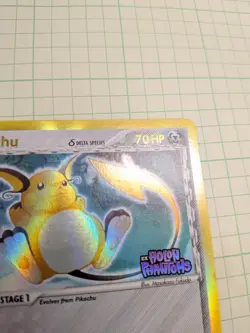 Pokemon TCG Raichu 15/110 ex Holon Phantoms Reverse Holo Stamped NM - Image 4
