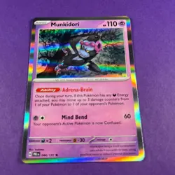Munkidori 044/131 SV Prismatic Evolutions Rare Holo Pokemon 2025 TCG Card - Image 3