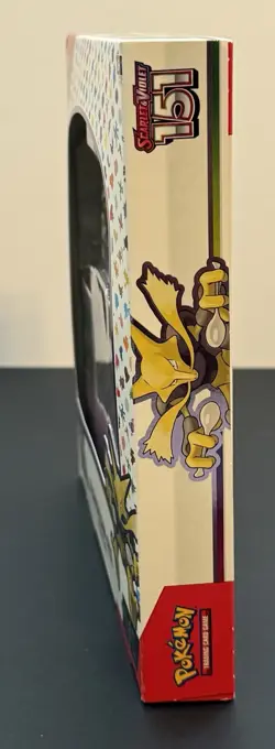 Pokemon Scarlet & Violet 151 Alakazam EX Collection Booster Box Factory Sealed - Image 2