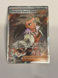 Pokemon TCG SV04: Paradox Rift Professor Sada's Vitality #239/182 Ultra Rare NM - Image 1