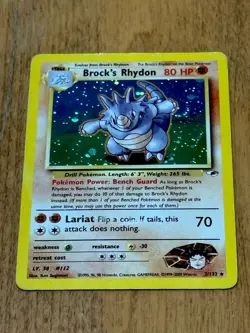 Pokemon Gym Heroes/Challenge Holo/Non-Holo Lot of 8 cards **LP-HP** LOT #3 - Image 4