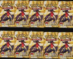 10x POKEMON POP SERIES 9 FACTORY SEALED BOOSTER PACK (LEAGUE EXCLUSIVE) - Image 1