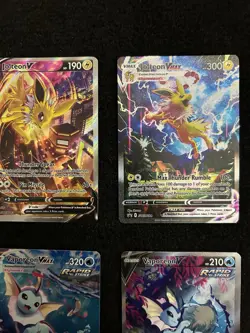 Pokemon Eeveelution Vmax V Premium Collection Vaporeon Flareon Jolteon Promos - Image 3