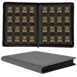 1000+ Pockets Trading Card Binder, 16 Pockets Trading Card Binder Ringless Si... - Image 1