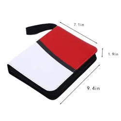 Trading Card Binder，4-Pocket Card Book Holder，50 Removable Sleeves,400 Card C... - Image 2