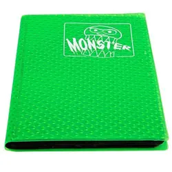 Monster Binder - 4 Pocket Trading Card Album - Holofoil Green (Anti-Theft Poc... - Image 1