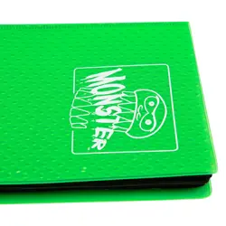 Monster Binder - 4 Pocket Trading Card Album - Holofoil Green (Anti-Theft Poc... - Image 2