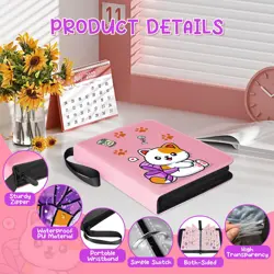 Card Binder 4 Pockets, Trading Card Binder 400 Pockets Holder Album Book for ... - Image 4