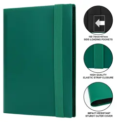 Card Binder 4 Pocket Trading Card Collection Album Folder - 160 Side Loading ... - Image 2
