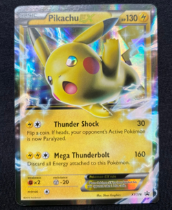 Pokemon Pikachu TCG EX XY174 Holo Rare Promo Card (NM/LP) - Image 1
