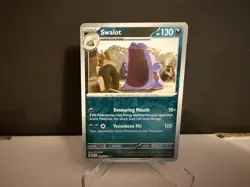 2024 Pokemon TCG Swalot 092 Stellar Crown Reverse Holo U Card NM+ - Image 1