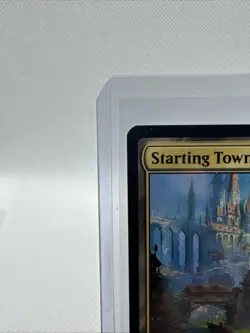 Starting Town R 0289 Final Fantasy MTG Rare Land Unplayed, M/Nm Condition - Image 3