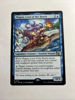 Plagon, Lord of the Beach (Anime) - Foundations Jumpstart MTG Plus Bonus Rare!!! - Image 1