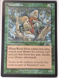 Wood Elves - Exodus - Magic the Gathering MTG Nice! - Image 1