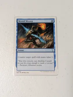 MTG Mental Misstep - White Border - Mystery Booster 2 NM - Image 1