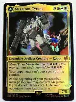 Megatron, Tyrant (Foil BOT) MTG Magic the Gathering - Image 1