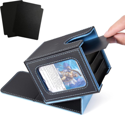 MTG Deck Box for Commander Display, Fits 100 Double Sleeved Cards, TCG Card Stor - Image 1
