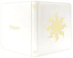 Magic the Gathering Ultra Pro MtG Mana 8 Plains 12-Pocket PRO-Binder - Image 1