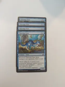 (4) Thieving Otter *PLAYSET* Ikoria: Lair of Behemoths Regular NM MTG - Image 1