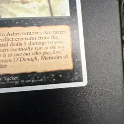 MTG Ashes to Ashes Alternate 4th Fourth Edition magic the gathering NM+ - Image 5