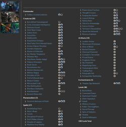 Golbez, Crystal Collector MTG EDH Commander Deck! Dimir Artifact Drain! - Image 2