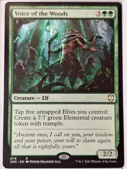 Voice of the Woods -Commander: Kaldheim - Magic the Gathering MTG Nice! - Image 1