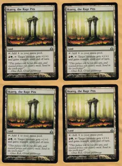 4x Skarrg, The Rage Pits (Guildpact, Ubcommon, English, 2006) MTG 4 NM - Image 1