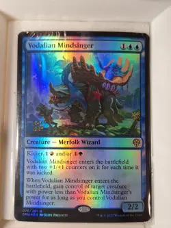 Vodalian Mindsinger - FOIL - Sealed Prerelease Promo - Magic the Gathering MTG - Image 1