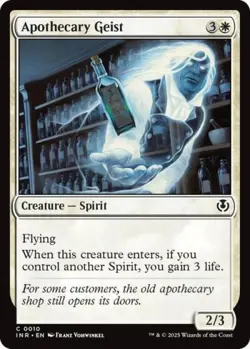 Apothecary Geist -Foil Medium Play MTG Innistrad Remastered - Image 1