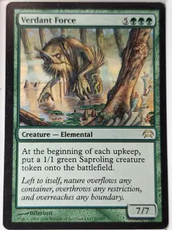 Verdant Force - Planechase - Magic the Gathering MTG Nice! - Image 1
