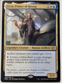 Urza, Prince of Kroog - The Brothers' War - Magic the Gathering MTG Nice! - Image 1