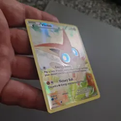 Pokemon Victini XY117 Black Star Promo Full Art Card Near Mint Condition - Image 5