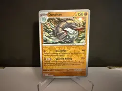 2024 Pokemon TCG Donphan 103 Surging Sparks Reverse Holo Card NM+ - Image 1