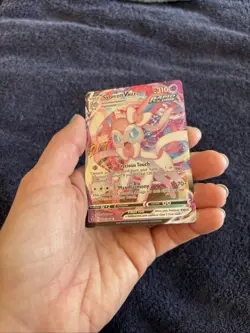 Sylveon VMAX 075/203 Holo Rare Evolving Skies Pokemon Cards TCG Near Mint NM - Image 4