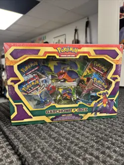 2014 Pokemon Sealed XY Garchomp EX Collection Box Black White Dragons Exaulted - Image 1