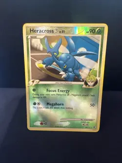 Pokemon TCG Heracross 24/111 Rising Rivals Reverse Holo Rare - Image 1