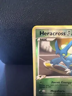 Pokemon TCG Heracross 24/111 Rising Rivals Reverse Holo Rare - Image 2