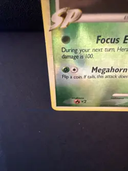 Pokemon TCG Heracross 24/111 Rising Rivals Reverse Holo Rare - Image 4