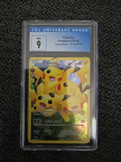 Pokemon Pikachu RC29/RC32 CGC Mint 9 XY Generations Radiant Collection Holo - Image 1