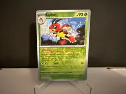2024 Pokemon TCG Ledian 003 Stellar Crown Reverse Holo Rare Card NM+ - Image 1