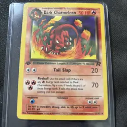 Dark Charmeleon 32/82 Team Rocket Regular 1st Edition - Pokemon TCG - Image 1