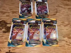 Pokemon Scarlet and Violet Base & Darkness Ablaze 2 Pack Blister Lot New - Image 1