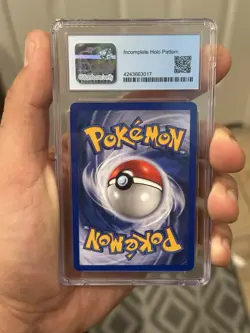 Incomplete Holo Base Set Blastoise CGC 8 Pokemon Card - Image 2