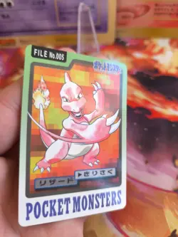 Pokemon Karte Card Pocket Monsters Carddass 1997 japanese NM- Charmeleon Glutexo - Image 2