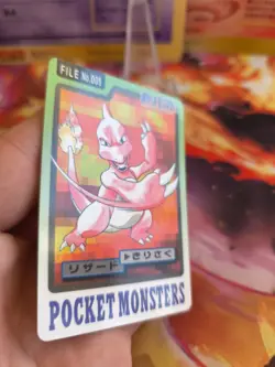 Pokemon Karte Card Pocket Monsters Carddass 1997 japanese NM- Charmeleon Glutexo - Image 4