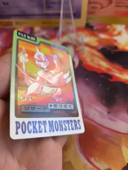 Pokemon Karte Card Pocket Monsters Carddass 1997 japanese NM- Charmeleon Glutexo - Image 5