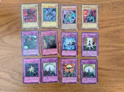Lot of 12 YuGiOh Trap & Dragon Cards - Pokemon and Dungeons & Dragons Fan - Image 1