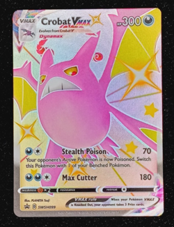 Pokemon Card LOT Crobat V VMAX Shiny Promo Full Art - Image 2
