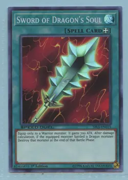 YuGiOh: Sword of Dragon's Soul: SBLS-EN015: Super Rare: 1st Edition - Image 1